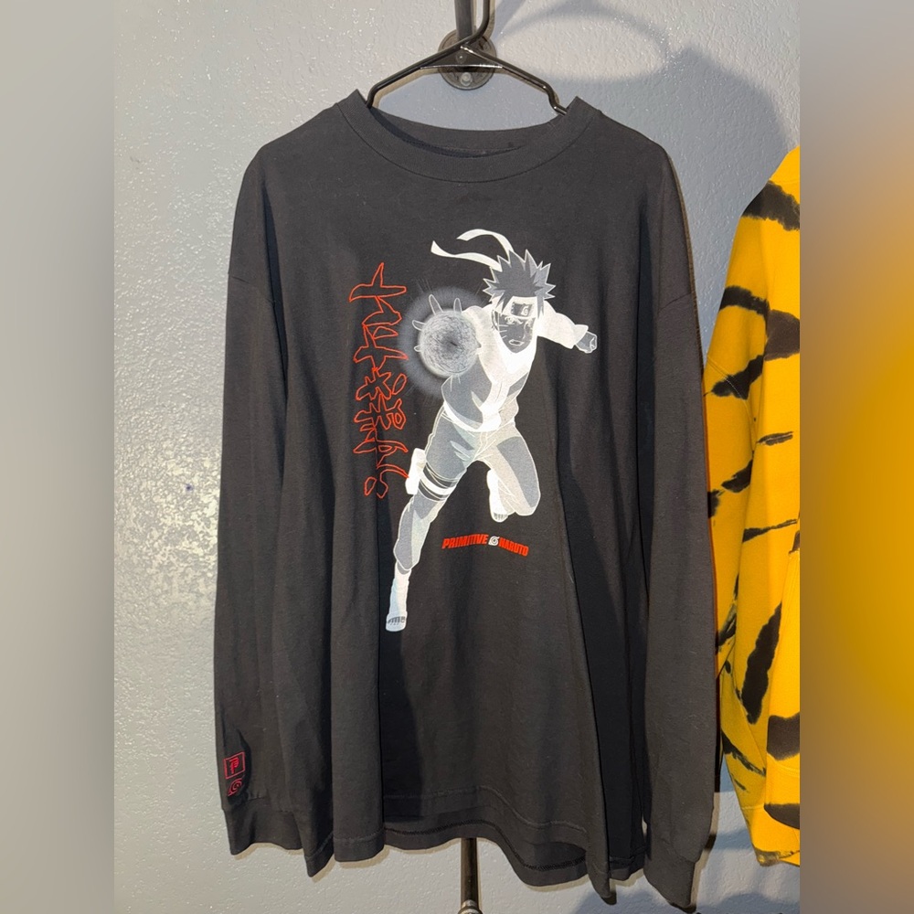 Black Primitive X Naruto Shippuden Long-sleeve